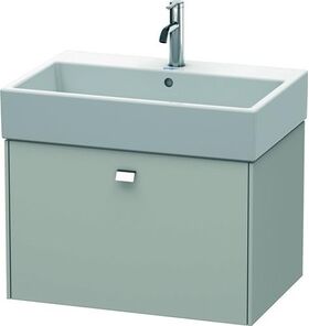 Duravit Waschtischunterbau BRIOSO Griff chrom 442x684x459mm betongrau matt