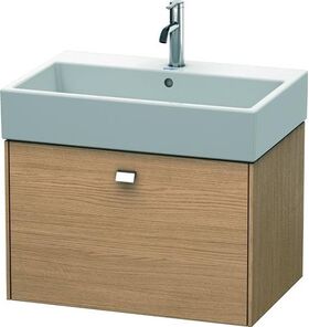 Duravit Waschtischunterbau BRIOSO Gri chr 442x684x459mm europäische eiche