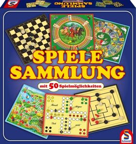 Spiele-Sammlung mit 50 Spielen