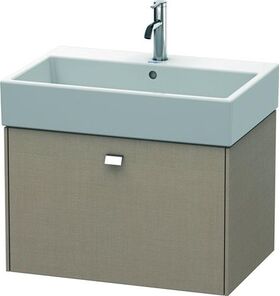 Duravit Waschtischunterbau BRIOSO Griff chrom 442x684x459mm leinen