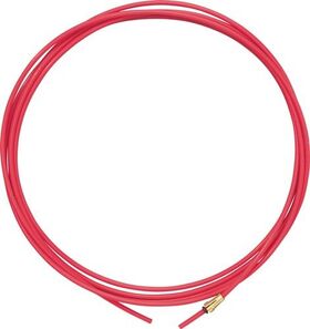 Drahtführungen 1-1,2mm 4m rot PTFE-Seele (Alu-Edelstahl-Ausführung) A.BINZEL