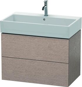 Duravit Waschtischunterbau L-CUBE 544x784x459mm eiche kaschmir