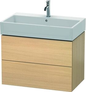 Duravit Waschtischunterbau L-CUBE 544x784x459mm mediterrane eiche