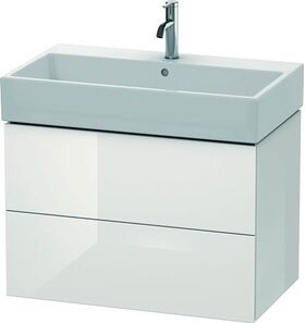 Duravit Waschtischunterbau L-CUBE 544x784x459mm weiß hochglanz