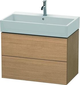 Duravit Waschtischunterbau L-CUBE 544x784x459mm europäische eiche