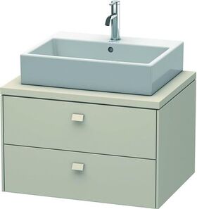 Duravit Konsolenunterschrank BRIOSO Griffe Frontfarbe 442x720x550mm ta matt