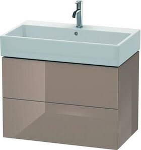 Duravit Waschtischunterbau L-CUBE 544x784x459mm cappuccino hochglanz