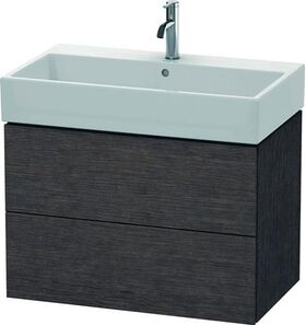 Duravit Waschtischunterbau L-CUBE 544x784x459mm eiche dunkel gebürstet