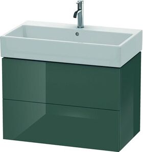 Duravit Waschtischunterbau L-CUBE 544x784x459mm dolomiti grey hochglanz