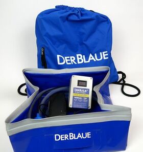 Der Blaue - Set Inhalt Wanne+Pumpsystem+Akku