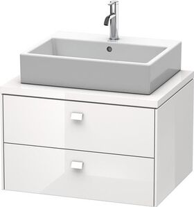 Duravit Konsolenunterschrank BRIOSO Griffe Frontfarbe 442x720x550mm grap ma