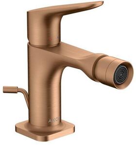 Einhebel-Bidetmischer AXOR CITTERIO M DN 15 m ZAG 1 1/4Zoll brushed bronze