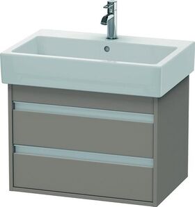 Duravit Waschtischunterbau KETHO 440x650mm basalt matt