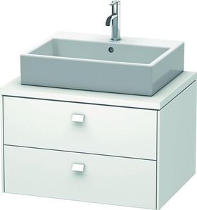 Duravit Konsolenunterschrank BRIOSO Griffe Frontfarbe 442x720x550mm we matt