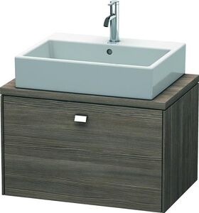 Duravit Konsolenunterschrank BRIOSO Griff chrom 442x720x480mm pine terra