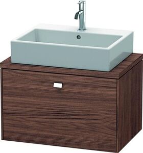 Duravit Konsolenunterschrank BRIOSO Gri chrom 442x720x480mm nussbaum dunkel