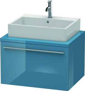 Duravit Konsolenunterschrank X-LARGE 440x700x548mm stone blue hochglanz