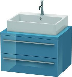 Duravit Konsolenunterschrank X-LARGE 440x700x548mm stone blue hochglanz