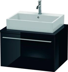 Duravit Konsolenunterschrank X-LARGE 440x700x548mm schwarz hochglanz