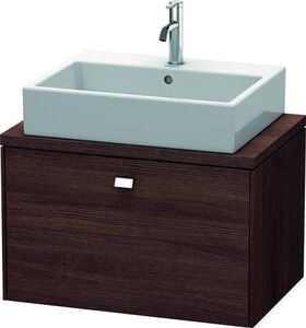 Duravit Konsolenunterschrank BRIOSO Gri chrom 442x720x480mm kastanie dunkel