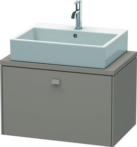 Duravit Konsolenunterschrank BRIOSO Gri Frontfarbe 442x720x480mm basalt matt