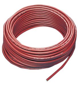 Gummileitung 450/750 V 3x1,5mm² 50m H07RN-F rot JÄGER DIREKT