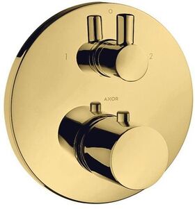 Thermostat AXOR UNO2 UP m Ab u Umstellven polished gold optic