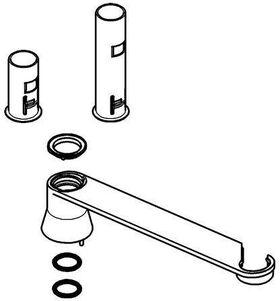 Grohe Halter für Spülbrause, chrom