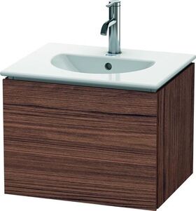 Duravit Waschtischunterbau L-CUBE 419x520x400mm nussbaum dunkel