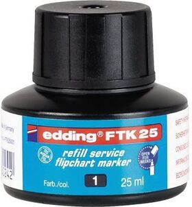 edding Nachfülltusche 4-FTK25001 25ml schwarz