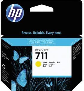 HP Tintenpatrone CZ132A 711 29ml gelb