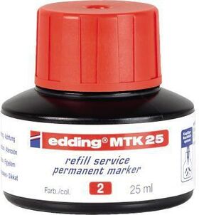 edding Nachfülltusche MTK 25 4-MTK25002 25ml rot