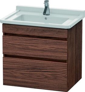 Duravit Waschtischunterbau DURASTYLE 470x650x618mm nussbaum dunkel