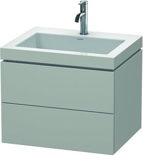 Duravit Waschtischunterbau L-CUBE m WT Vero Air 500x600x480mm 1 HL bet-gr