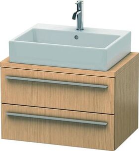 Duravit Konsolenunterschrank X-LARGE 440x700x478mm eiche gebürstet