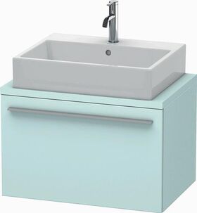 Duravit Konsolenunterschrank X-LARGE 440x700x478mm lichtblau matt