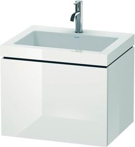 Duravit Waschtischunterbau L-CUBE m WT Vero Air 500x600x480mm 1 HL we hgl