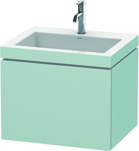 Duravit Waschtischunterbau L-CUBE m WT Vero Air 500x600x480mm 1 HL li-bl m