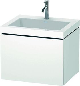 Duravit Waschtischunterbau L-CUBE m WT Vero Air 500x600x480mm 1 HL we matt