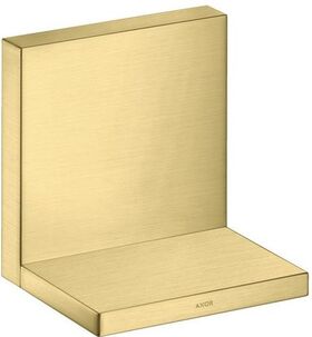 Ablage SHOWERCOLLECTION AXOR STARCK Unterputz Ablage 12x12 brushed brass