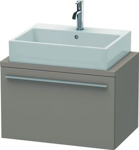 Duravit Konsolenunterschrank X-LARGE 440x700x478mm basalt matt