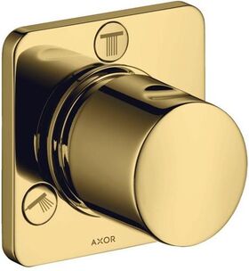 Abstell- u Umstellventil AXOR CITTERIO M T/Q Unterputz polished gold optic