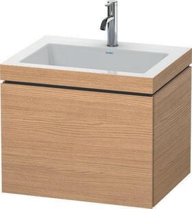 Duravit Waschtischunterbau L-CUBE m WT Vero Air 500x600x480mm o HL eur. Ei