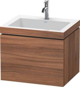 Duravit Waschtischunterbau L-CUBE m WT Vero Air 500x600x480mm 3 HL we hgl