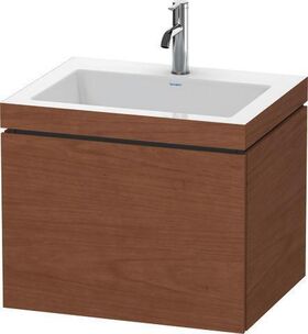 Duravit Waschtischunterbau L-CUBE m WT Vero Air 500x600x480mm 3 HL Ei geb