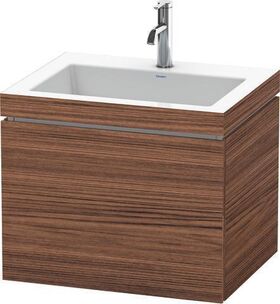 Duravit Waschtischunterbau L-CUBE m WT Vero Air 500x600x480mm 3 HL NB dkl