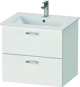 Duravit Waschtischunterbau XBASE 2 Schubkästen 552x600x475mm weiß matt