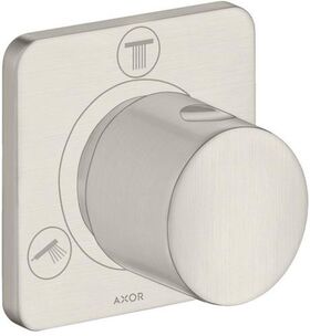 Abstell- u Umstellventil AXOR CITTERIO M T/Q Unterputz stainless steel optic