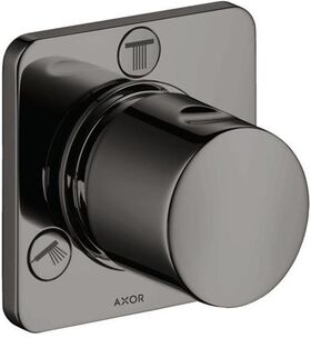 Abstell- u Umstellventil AXOR CITTERIO M T/Q Unterputz polished black chrome