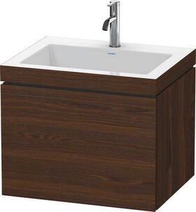 Duravit Waschtischunterbau L-CUBE m WT Vero Air 500x600x480mm 3 HL Ei d ge